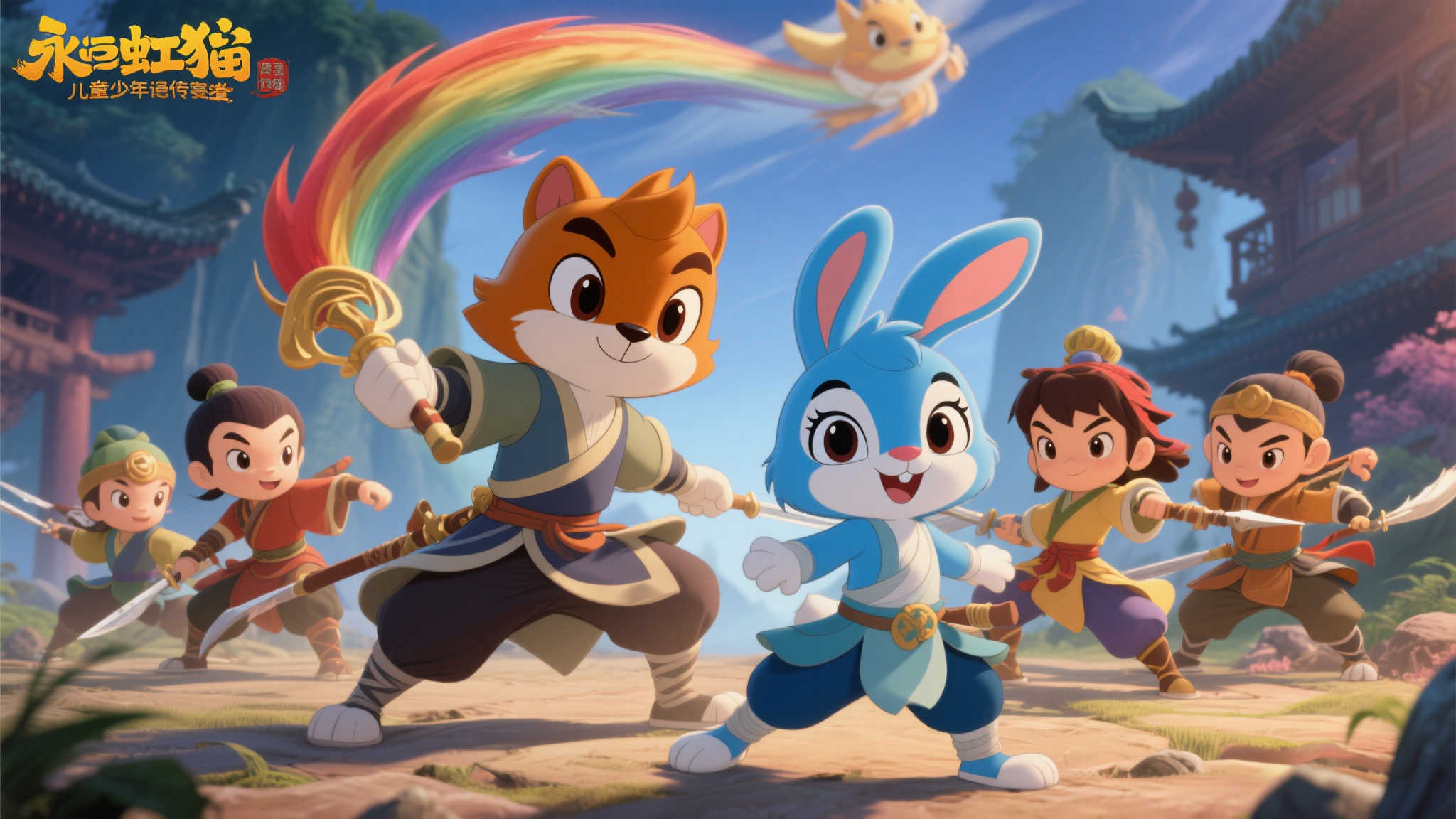 一 童年记忆的复活 虹猫蓝兔的独特魅力