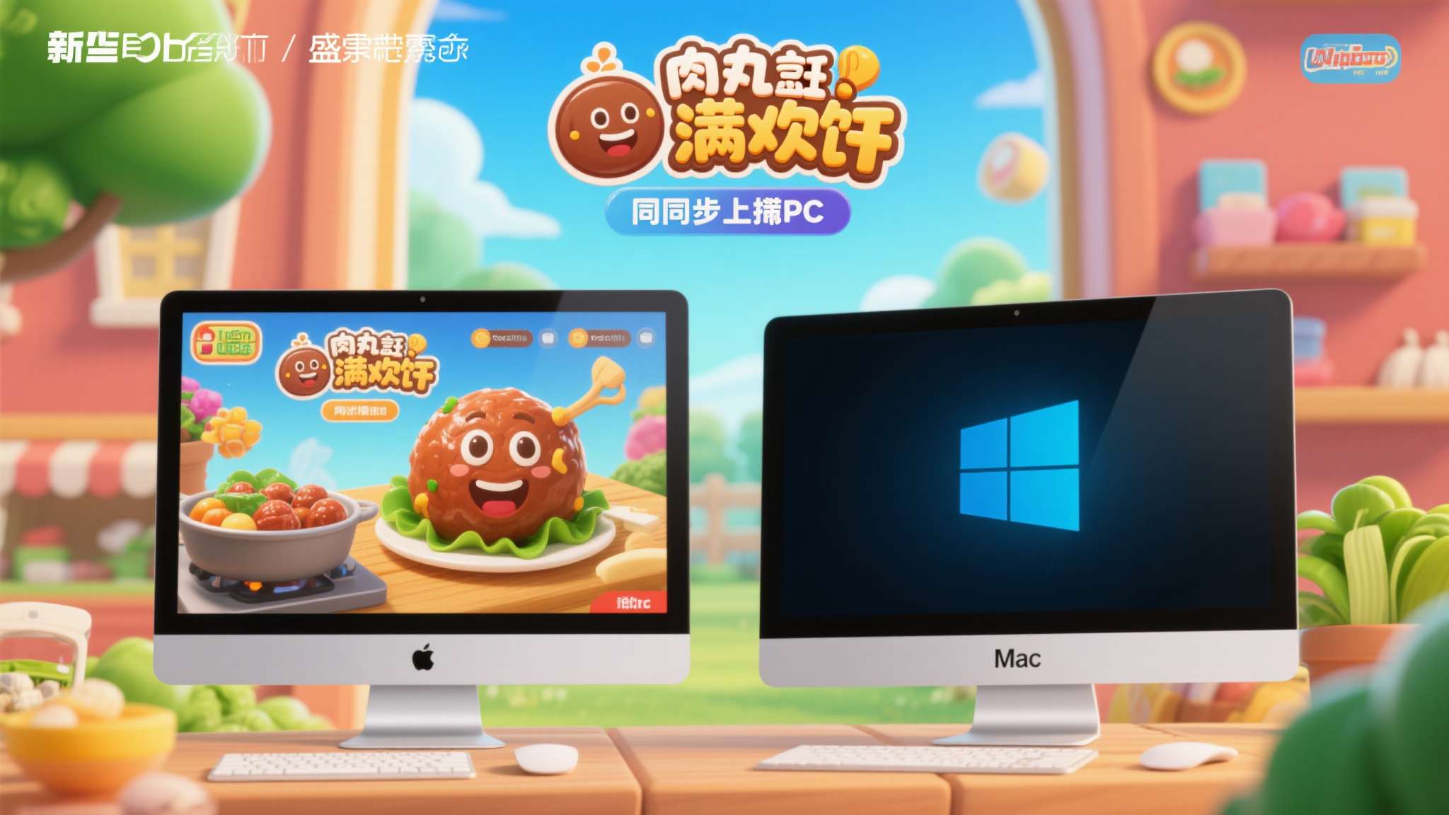 此次《肉丸烹饪：盛满快乐》同步上线PC与Mac平台，充分考虑到不同设备用户的需求